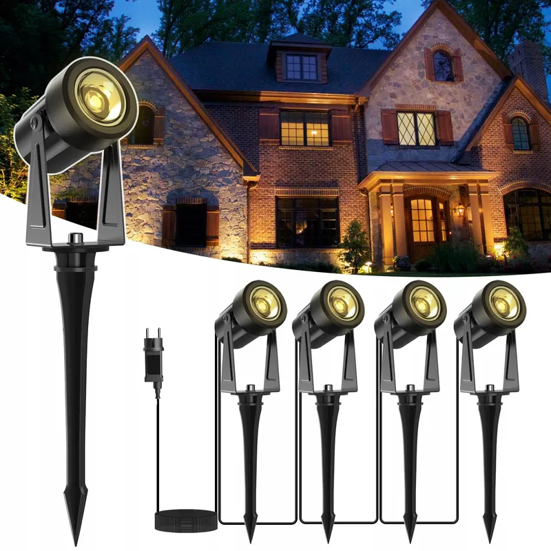 GLOBELIT Tuinverlichting LED 14M IP65 3000K 4x3W — foto 1