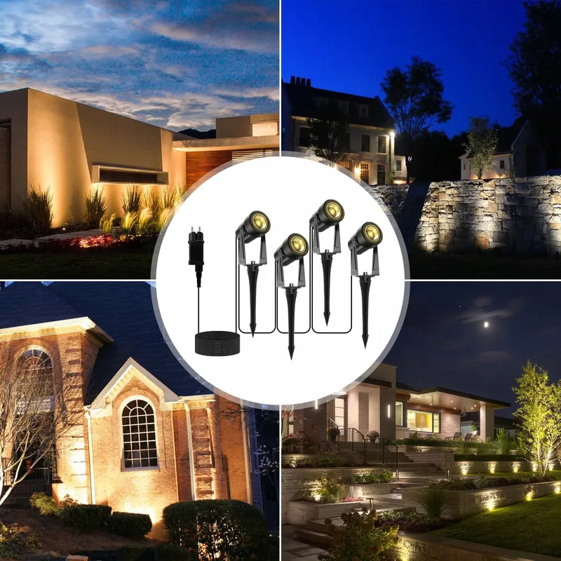 GLOBELIT Tuinverlichting LED 14M IP65 3000K 4x3W — foto 7