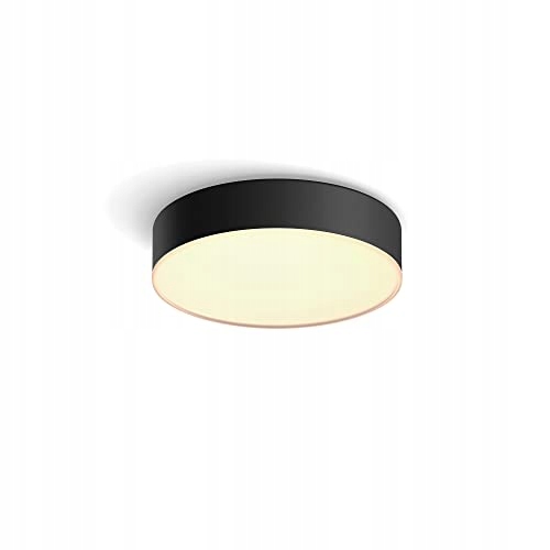 PHILIPS Hue White Ambiance Plafondlamp Zwart 950lm Dimmer App Alexa