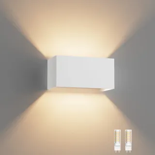 KLIGHTEN LED Wandlamp G9 Vervangbaar 18W IP54 Wit