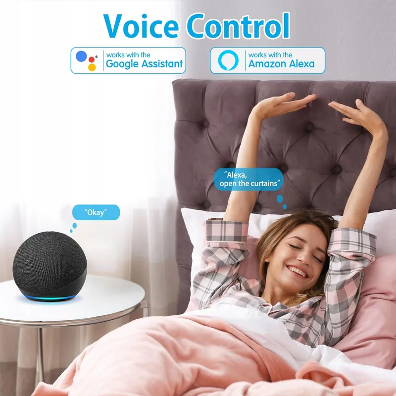 FAYIBUY Smart WiFi Stopcontact 16A Stroommeting App Timer — foto 4