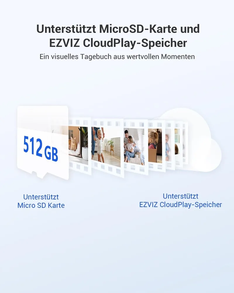EZVIZ CB2 WiFi Camera 2000mAh PIR IR Audio Wit — foto 8