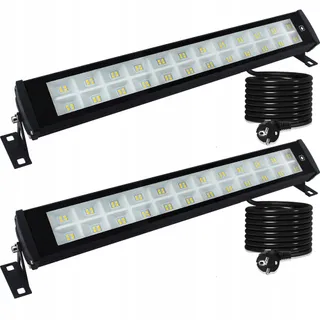 INDMIRD LED Reflector Buiten 50W 2 Stuks 50000LM 3000K IP66