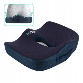 FEAGAR Gel Zitkussen Orthopedisch Ergonomisch Stoel Blauw 44x30