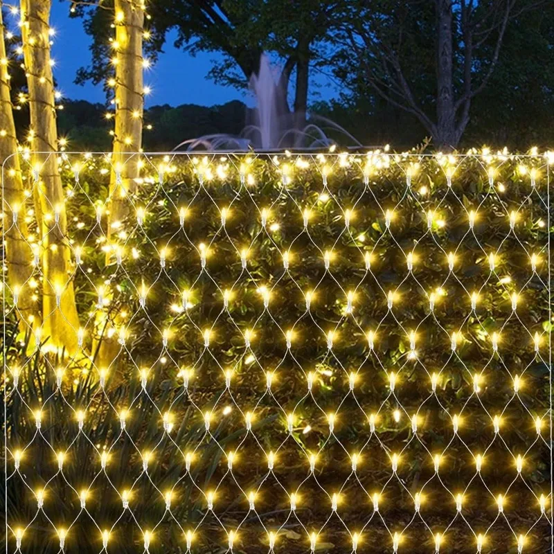 CORST Lichtnet 1.5x1.5m 100LED Waterdicht IP44 8 Modi — foto 6