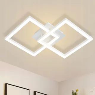 HOMEFIRE Moderne LED Plafondlamp 24W Wit Keuken Woonkamer — miniatuur 1