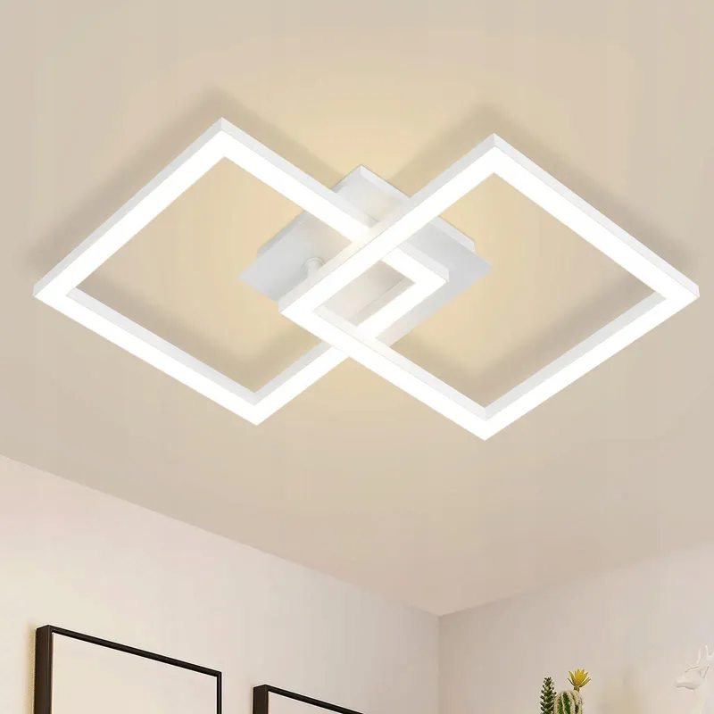 HOMEFIRE Moderne LED Plafondlamp 24W Wit Keuken Woonkamer — foto 1