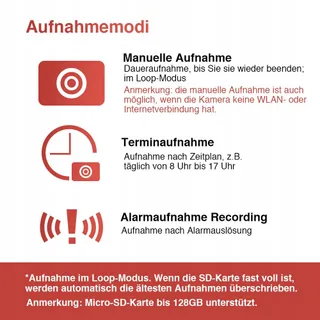 WIWACAM Mini Camera WiFi 4K Ultra HD Accu en App — miniatuur 6