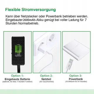 WIWACAM Mini Camera WiFi 4K Ultra HD Accu en App — miniatuur 5