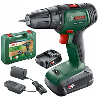 BOSCH UniversalDrill 18V Accuschroefboormachine 2 Accu's Koffer