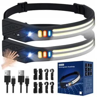 WINTHAI LED Hoofdlamp Ultradun 1500mAh IPX4 Hardlopen — miniatuur 1