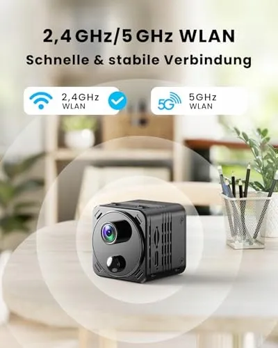 ULEXOR 4K Mini Camera WiFi Binnen PIR Bewegingsdetectie — foto 2