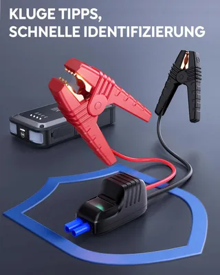 TREKURE Jumpstarter 4000A Benzine Diesel LED Zaklamp — miniatuur 6