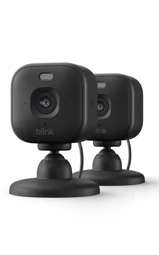 BLINK Mini 2K Camera Set 2 Stuks Zwart Zoom Alexa — miniatuur 1