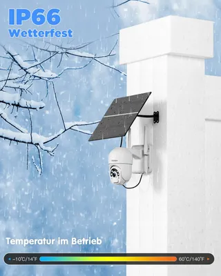 XEGA Camera 4G LTE Buiten SIM Zonnepaneel 20W 20000mAh 2K PTZ — miniatuur 6