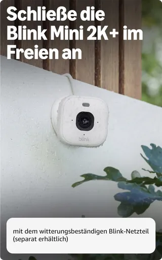 BLINK Mini 2K+ Camera Binnen Zoom 4x Nachtzicht Wit — miniatuur 5