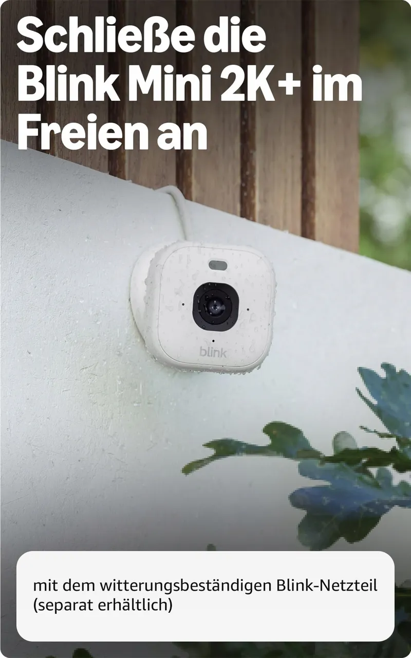 BLINK Mini 2K+ Camera Binnen Zoom 4x Nachtzicht Wit — foto 5