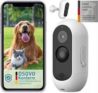 PETTEC Draadloze Huisdiercamera App Honden Katten — miniatuur 2