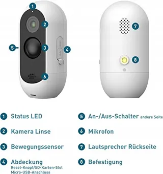 PETTEC Draadloze Huisdiercamera App Honden Katten — miniatuur 7