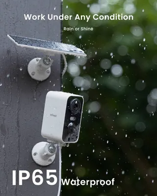 IEGEEK Bewakingscamera Buiten 2K Solar PIR IP65 5200mAh Nachtzicht — miniatuur 9