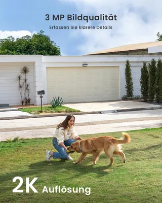 IEGEEK Bewakingscamera Buiten 2K Solar PIR IP65 5200mAh Nachtzicht — miniatuur 3