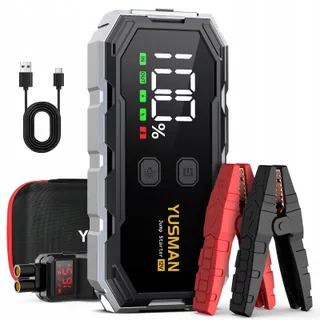 YUSMAN Starthulp Powerbank 6000A Diesel LED Display