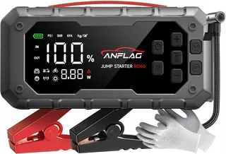 ANFLAG Starthulp Powerbank 7000A 26800mAh Compressor 160PSI PD65W
