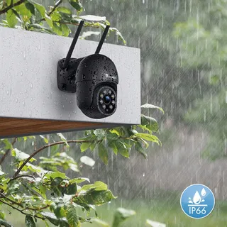 CTRONICS Bewakingscamera Buiten PTZ 2K WiFi Persoonsdetectie Audio — miniatuur 2