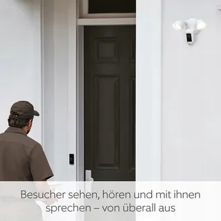 RING Buitencamera HD LED WiFi Nachtzicht Sirene Alexa — miniatuur 2
