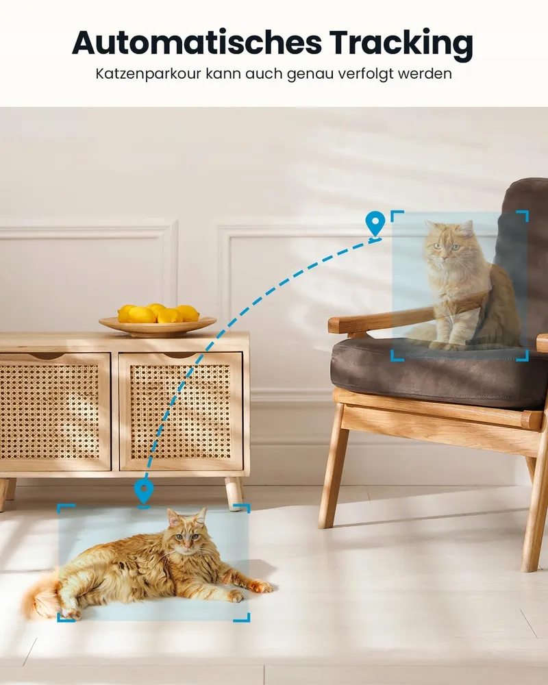 IEGEEK Camera 2K 360 WiFi 2-weg Audio Nachtzicht PIR Alexa — foto 5