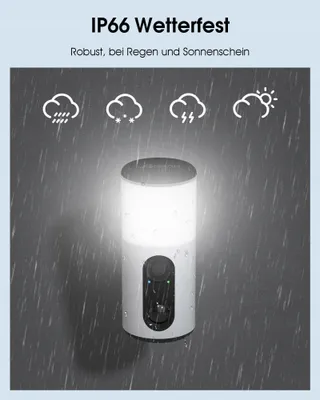 ANRAN Buitencamera 2K 3MP Solar Bewegingssensor 2 Stuks — miniatuur 7