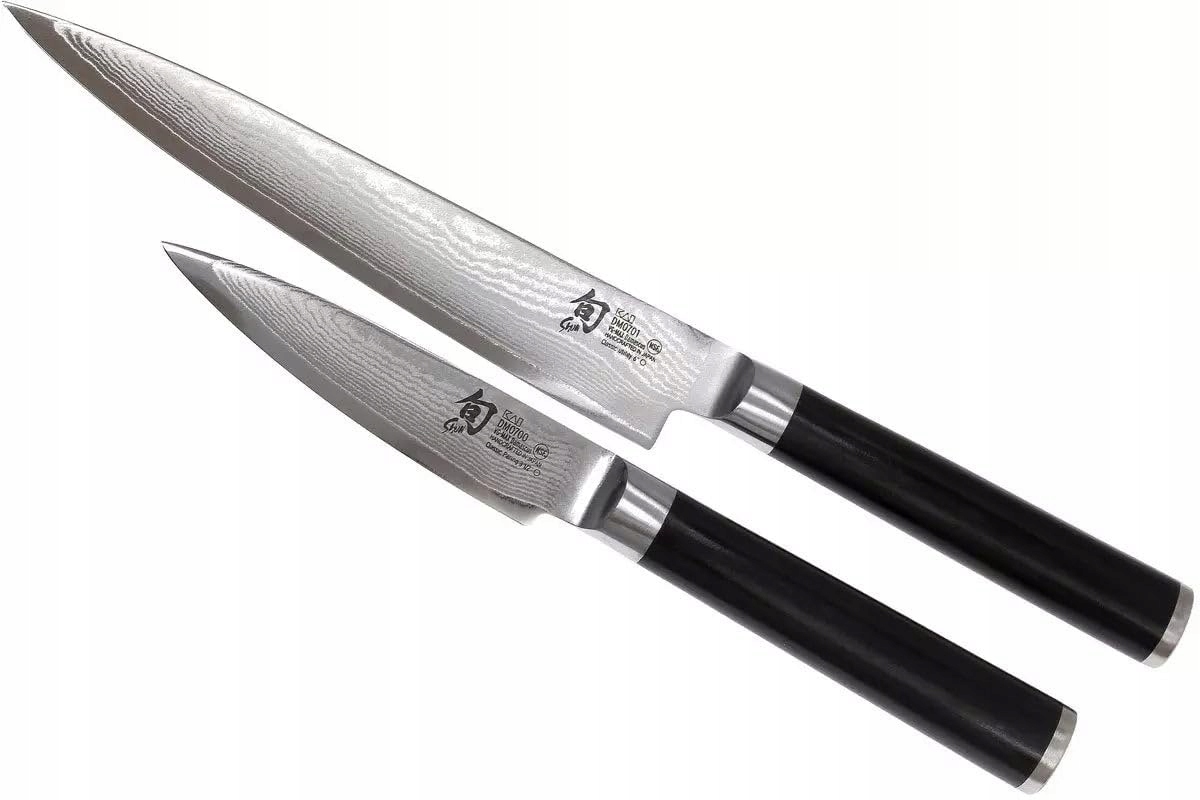 KAI Shun Classic Messenset Japans Damast VG MAX Pakkaholz