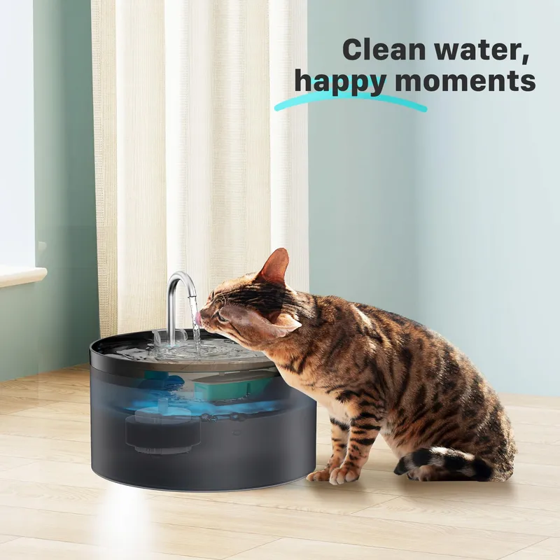BEMOONY Filters Voor Kattenfontein 6 Koolstof 6 Sponzen 3,2L — foto 3
