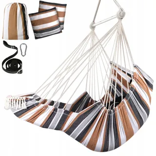 CHIHEE Hangstoel met Kussens Katoen Comfortabel