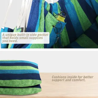 CHIHEE Hangstoel Kussens Katoen Zijzak Comfortabel — miniatuur 4