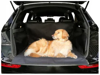 AUTOOPTIMIERERDE Universele Kofferbakmat Hond Waterdicht Zwart — miniatuur 1