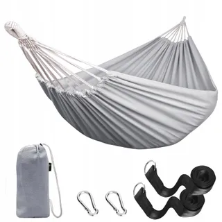 ANYOO Katoenen Hangmat met Riemen Tuin Balkon Camping