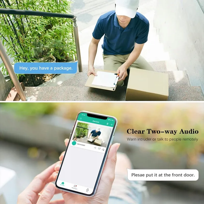CTRONICS Bewakingscamera 5MP WiFi PTZ IP66 Nachtzicht 20M — foto 7