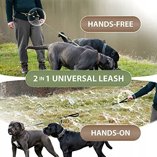 SPARKLYPETS Hardloopriem Hond 2-in-1 Grote Middelgrote Honden — foto 5