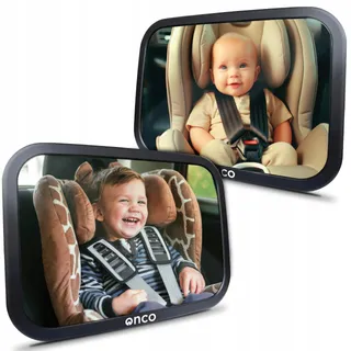 ONCO 360° Autospiegel Baby's 2 Stuks Onbreekbaar