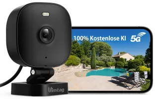 VIM TAG Camera Buiten/Binnen 5G 24G WiFi AI Bewegingsdetectie