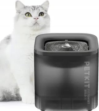 PETKIT Cybertail Waterfontein Hond Kat 185L LED Stil Grijs