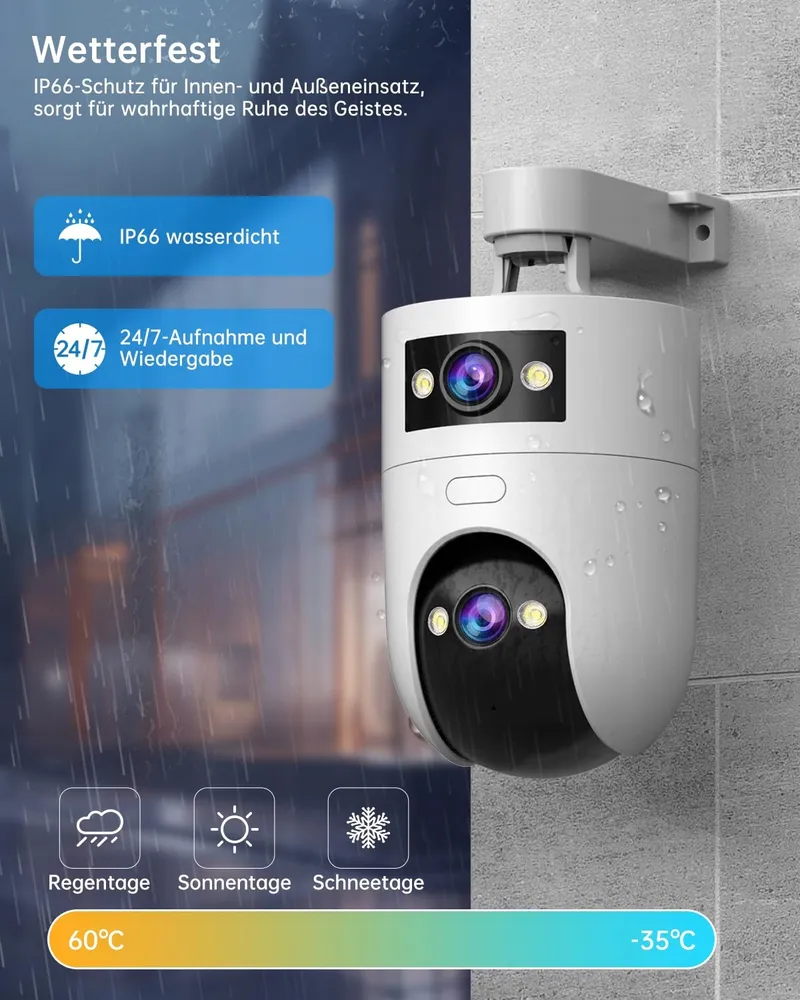 JOOAN Buitencamera 5G WiFi 2K 3MP 360 Audio App — foto 5