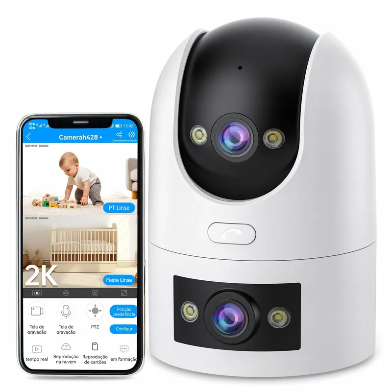 JOOAN Buitencamera 5G WiFi 2K 3MP 360 Audio App — foto 1