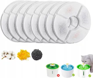 BONBELONG Filters Kattenfontein Hond en Kat 8 Stuks