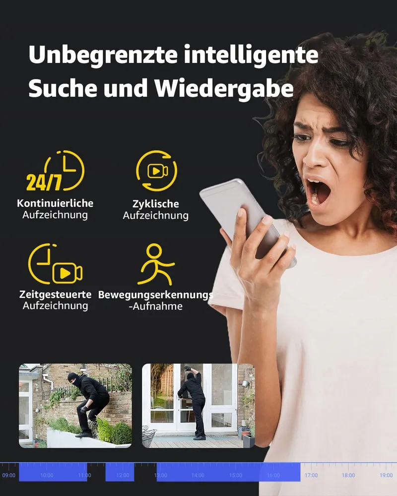 ANNKE Bewakingscamera Buiten 12MP IP PoE Personen Voertuigen Nachtzicht — foto 6