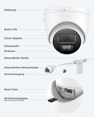 ANNKE Bewakingscamera Buiten 12MP IP PoE Personen Voertuigen Nachtzicht — miniatuur 9
