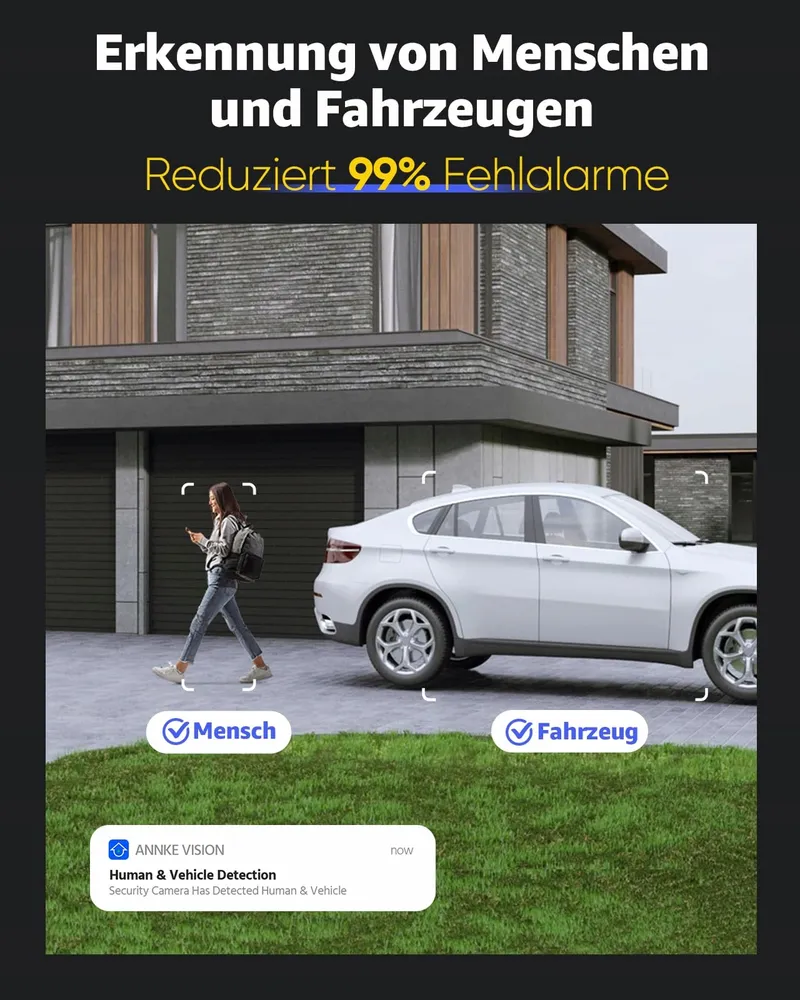 ANNKE Bewakingscamera Buiten 12MP IP PoE Personen Voertuigen Nachtzicht — foto 3