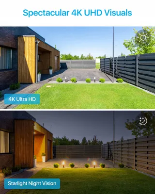ZOSI 4K Buiten Dome Camera PoE met Netwerkkabel — miniatuur 2
