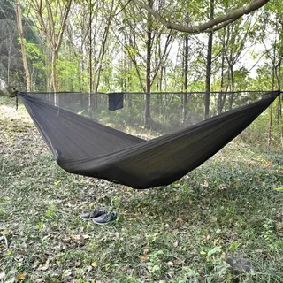 ONEWIND Dubbele Camping Hangmat Muggennet Ripstop Nylon — miniatuur 6